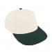 White Lowstyle Structured-Hunter Green Button, Visor
