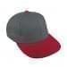 Light Gray Lowstyle Structured-Red Button, Visor