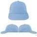 USA Made Light Blue Lowstyle Structured Cap