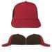 USA Made Red-Black Lowstyle Structured Cap