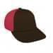 Black Lowstyle Structured-Red Back Half
