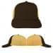 USA Made Black-Athletic Gold Lowstyle Structured Cap