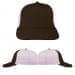 USA Made Black-Pink Lowstyle Structured Cap