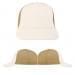 USA Made White-Khaki Lowstyle Structured Cap