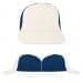 USA Made White-Navy Lowstyle Structured Cap