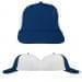 USA Made Navy-White Lowstyle Structured Cap