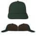 USA Made Hunter Green-Black Lowstyle Structured Cap