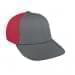 Light Gray Lowstyle Structured-Red Back Half