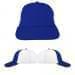 USA Made Royal Blue-White Lowstyle Structured Cap