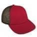 Red Lowstyle Structured-Black Back Half