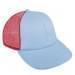 Light Blue Lowstyle Structured-Red Back Half