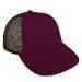 Burgundy-Black Meshback Snapback Lowstyle