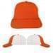 Orange-White Meshback Velcro Lowstyle, Virtual Image