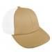 Khaki-White Meshback Velcro Lowstyle