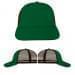 Kelly Green-Black Meshback Snapback Lowstyle, Virtual Image