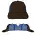 USA Made Black-Royal Blue Lowstyle Structured Cap