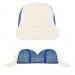 USA Made White-Royal Blue Lowstyle Structured Cap