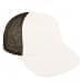 White Lowstyle Structured-Black Back Half
