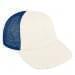White Lowstyle Structured-Navy Back Half