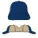 USA Made Navy-Khaki Lowstyle Structured Cap