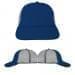 USA Made Navy-Light Gray Lowstyle Structured Cap