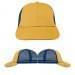 USA Made Athletic Gold-Navy Lowstyle Structured Cap