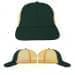 Hunter Green-Athletic Gold Meshback Snapback Lowstyle, Virtual Image