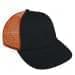 Dark Gray-Orange Meshback Velcro Lowstyle