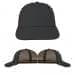 USA Made Dark Gray-Black Lowstyle Structured Cap