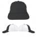 USA Made Dark Gray-White Lowstyle Structured Cap