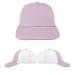 USA Made Pink-White Lowstyle Structured Cap