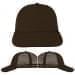 USA Made Black Lowstyle Structured Cap