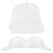 USA Made White Lowstyle Structured Cap