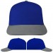 Royal Blue-Light Gray Domestic Slide Buckle Prostyle VIRTUAL Image
