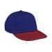 Royal Blue Prostyle Structured-Red Visor, Eyelets