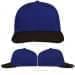 USA Made Royal Blue-Black Prostyle Structured Cap