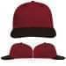 USA Made Red-Black Prostyle Structured Cap