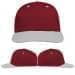 USA Made Red-White Prostyle Structured Cap