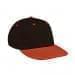 Black Prostyle Structured-Orange Visor, Eyelets