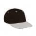 Black Prostyle Structured-White Visor, Eyelets