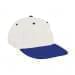 White Prostyle Structured-Royal Blue Visor, Eyelets