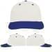 USA Made White-Royal Blue Prostyle Structured Cap