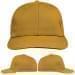 USA Made Athletic Gold Prostyle Structured Cap