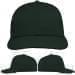 USA Made Hunter Green Prostyle Structured Cap
