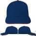 USA Made Navy-Red Prostyle Structured Cap