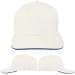 White-Royal Blue Denim Leather Prostyle, Virtual Image
