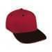 Red Prostyle Structured-Black Visor, Eyelets