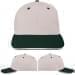 USA Made Putty-Hunter Green Prostyle Structured Cap