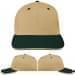 USA Made Khaki-Hunter Green Prostyle Structured Cap