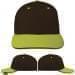 USA Made Black-Safety Green Prostyle Structured Cap